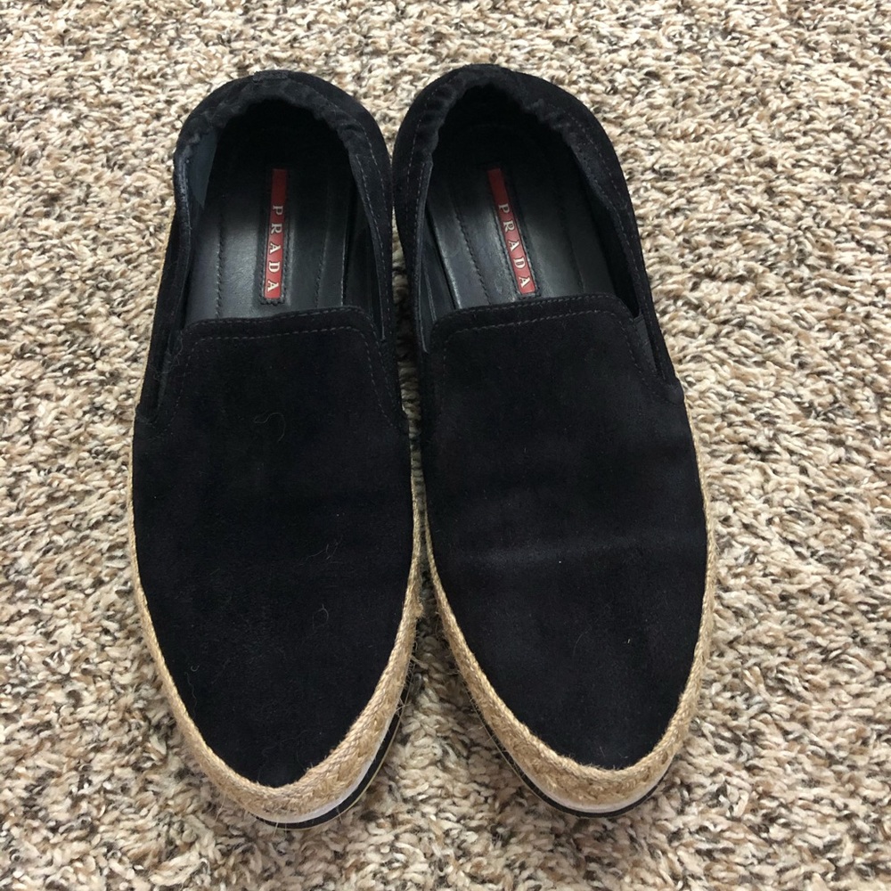 Prada sneaker US 6.5 black